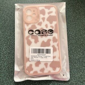iPhone 11 Pink Cow Case